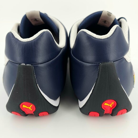 Puma- Scuderia Ferrari 10th Anniversary Future Cat Blue Leather Shoes Mens US 12 main image 13